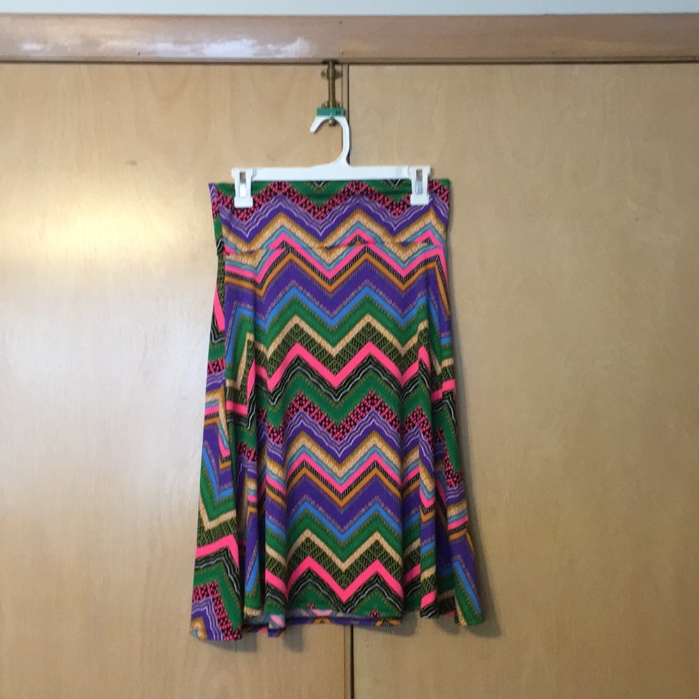 Never worn LulaRoe Medium Azure Skirt